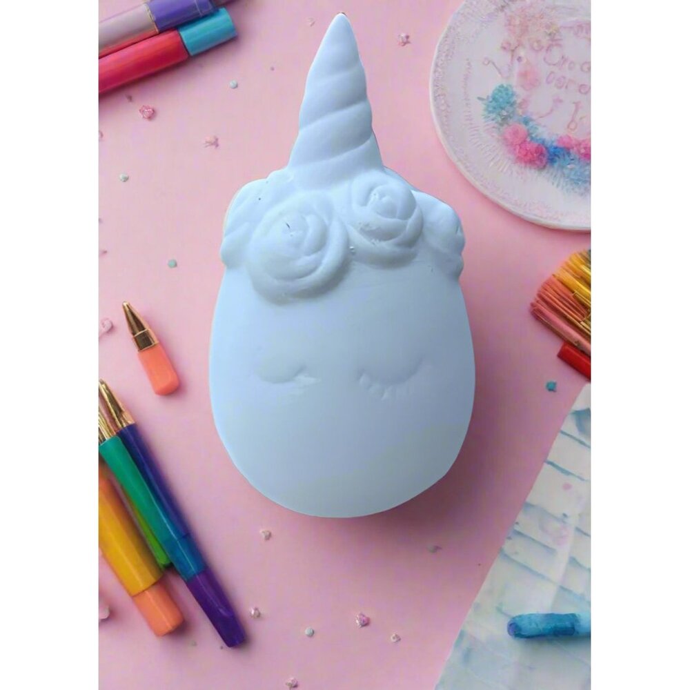 4 Mini Unicorn Paintable‎ Ceramics